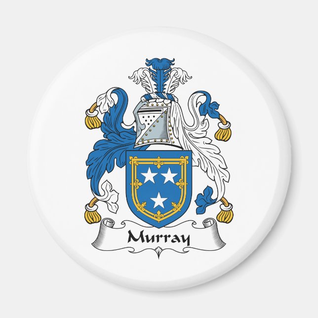 Imán Murray Family Crest (Frente)