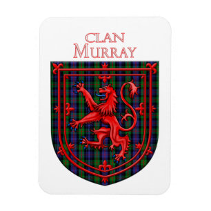 Imán Murray Tartan Scottish Plaid Lion Rampant