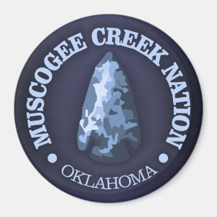 Imán Muscogee Creek Nation (punta de flecha)