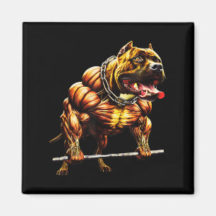Imán Muscular Pitbull Hepizootias Gym Animal Str