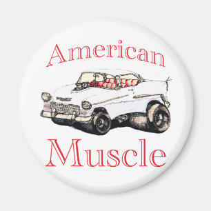 Imán músculo americano chevy 55