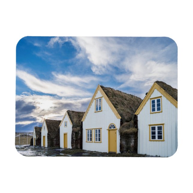 Imán Museo al aire libre de Glaumbaer (Horizontal)