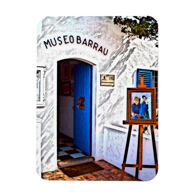 Imán Museo Barrau, Santa Eulalia, Ibiza Magnet (Vertical)
