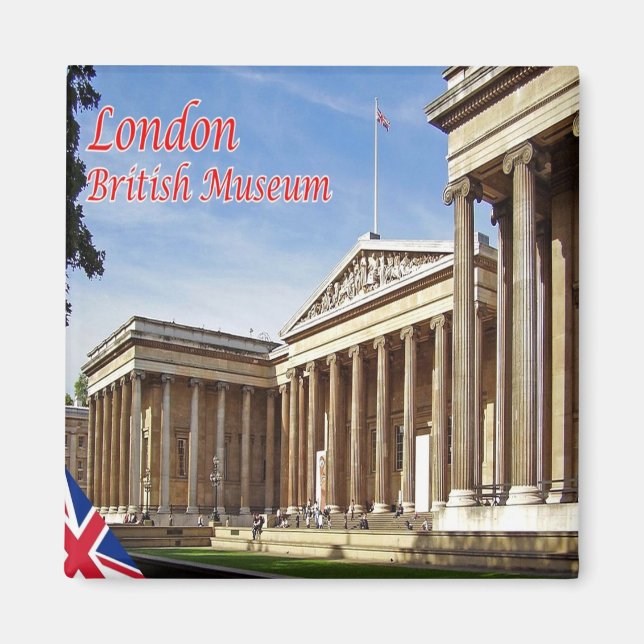 Imán MUSEO BRITÁNICO DE LONDRES ENG093, Fridge (Frente)