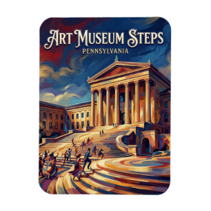 Imán Museo de Arte de Filadelfia Pensilvania