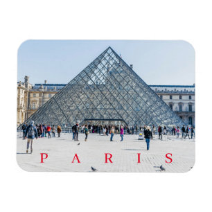 Imán Museo del Louvre de París Magnate de frigorífico c
