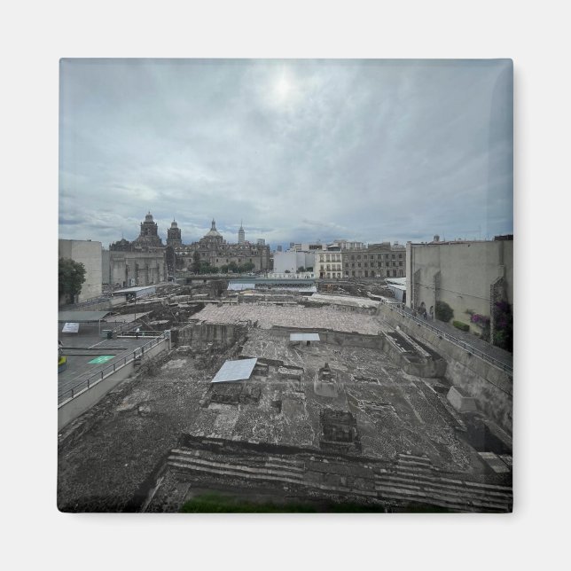 Imán Museo del Templo Mayor  (Frente)