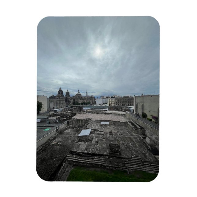 Imán Museo del Templo Mayor (Vertical)