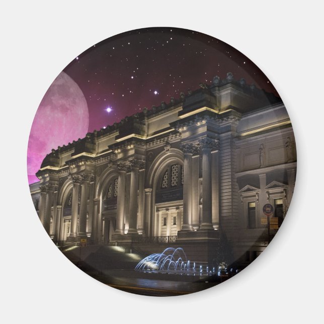 Imán Museo Metropolitano de Spacey (Frente)