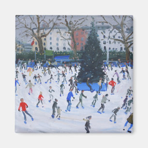 Imán Museo patinador 2012 de la historia natural