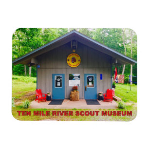 Imán Museo Scout del Río Diez Millas Delantero Magnate