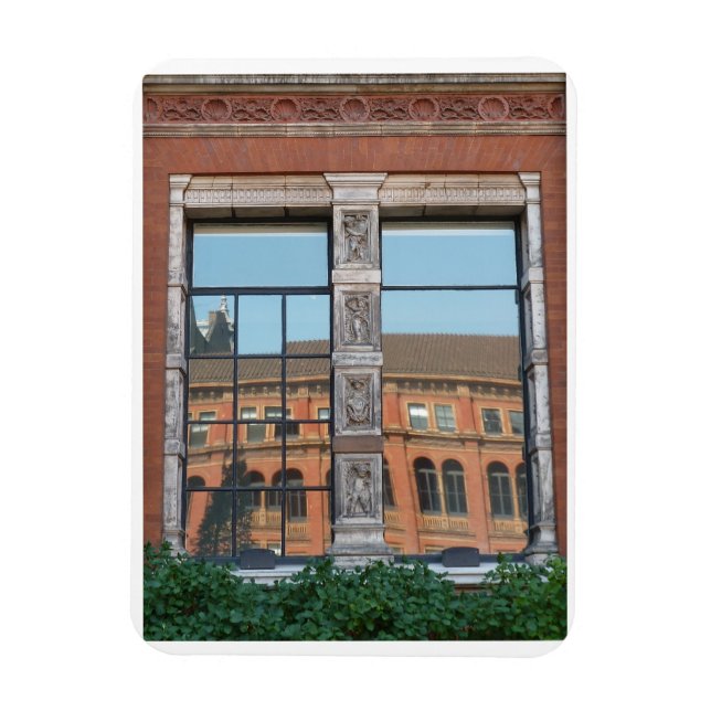 Imán Museo Victoria y Albert, Londres (Vertical)