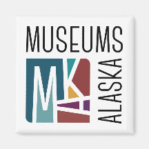 Museos Alaska Magnet