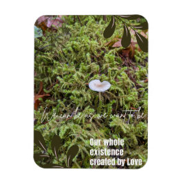 Imán Mushroom de Belknap con cita