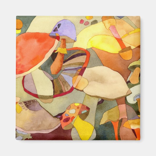 Imán Mushroom Land Magnet (Frente)