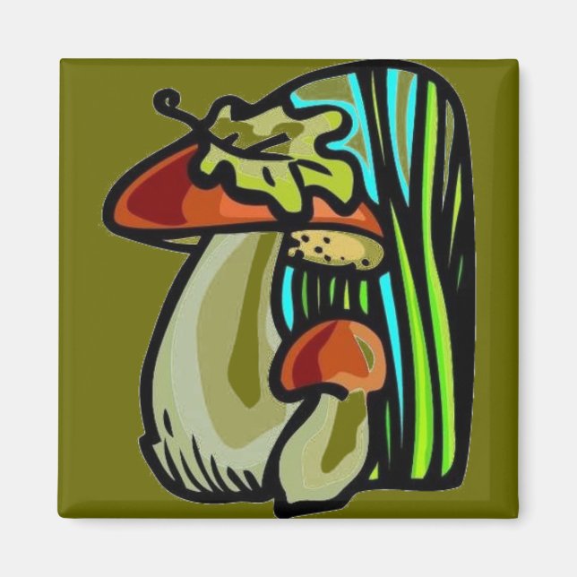Imán Mushroom Magnet (Frente)