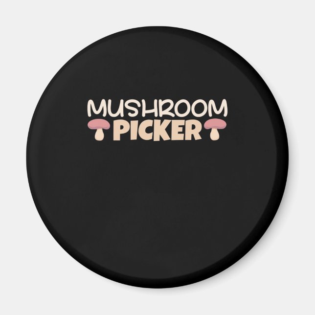 Imán Mushroom Pickers (Frente)