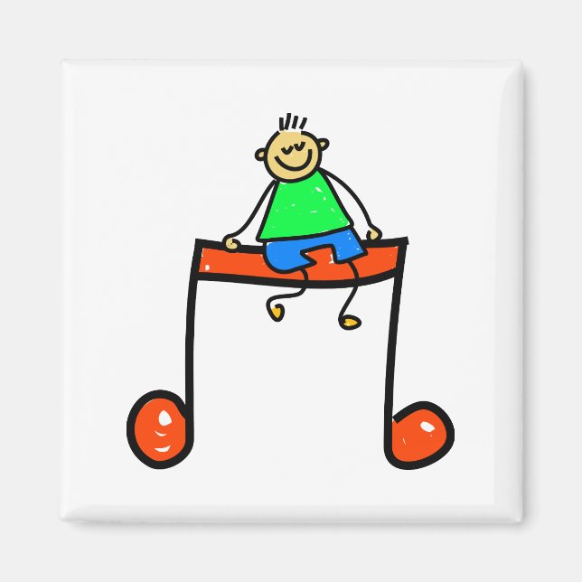 Imán Music Kid (Frente)