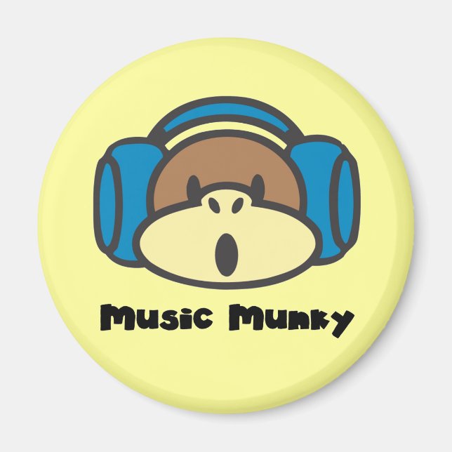 Imán Music Munky Magnet (Frente)