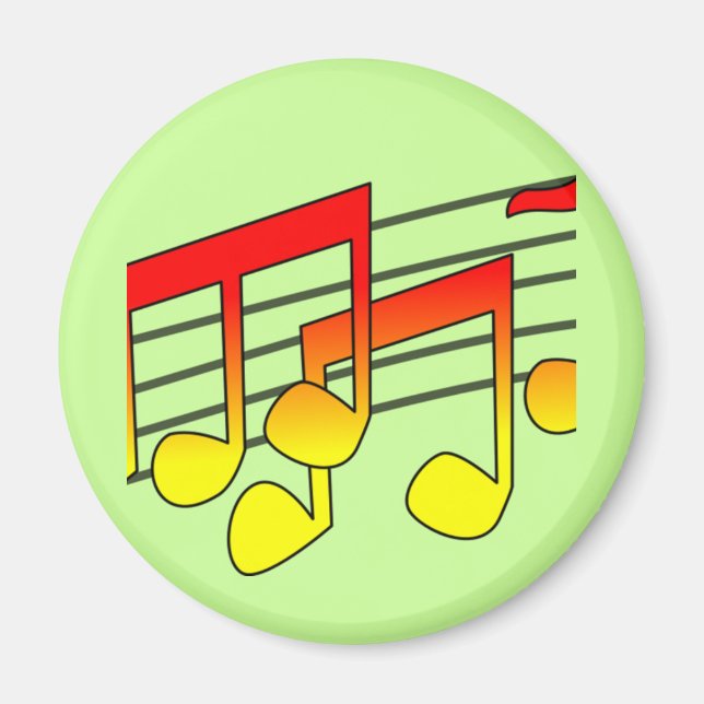 Imán Music Notes (Frente)