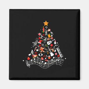 Imán Music Notes Christmas Tree Musical Teacher Music X