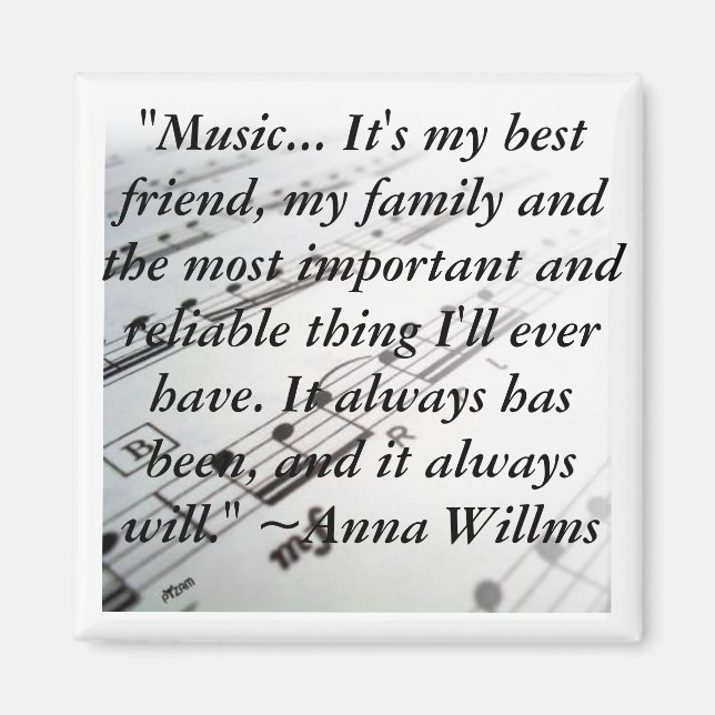 Imán música ahsheetmusic, "Música. Es mi mejor amigo, m (Frente)