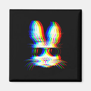 Imán Música Bunny Trippy Vaporwave Pascua Techno Rave E