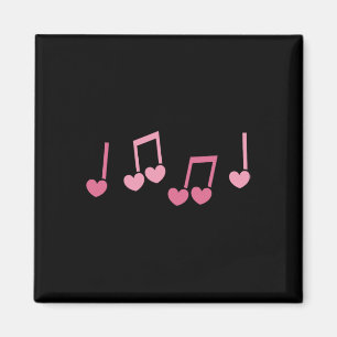 Imán Música Corazón Nota Musical Divertido Músico Niños