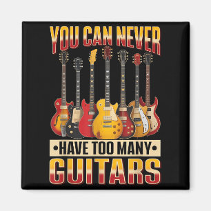 Imán Música de Guitarra Divertida que Nunca Puedes Tene