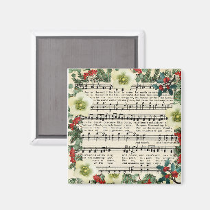 Imán Música de Navidad, Alegría al Mundo,
