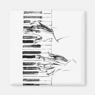 Imán Música de piano