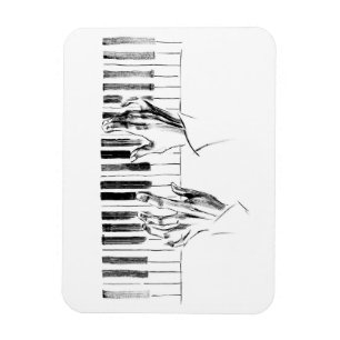 Imán Música de piano