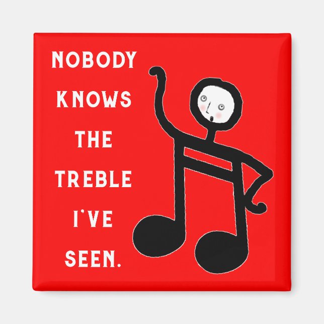 Imán Música divertida (Frente)