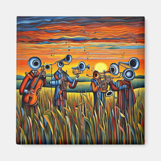 Imán Música en el prado 1
