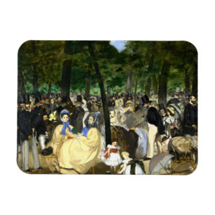 Imán Música en las Tullerias Edouard Manet