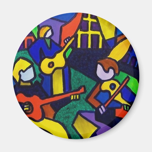 Imán Música feliz (Frente)