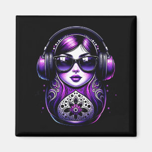 Imán Música rusa Matryoshka Rusia Matryoshka rusa