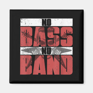 Imán Músico Battend Gift Idea Bass Guitar