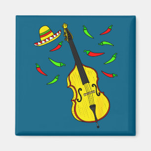 Imán Músico mexicano de contrabajo del cinco de mayo
