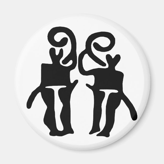 Imán Músicos-BW (Frente)