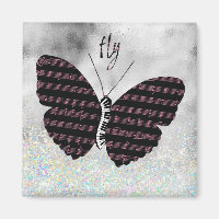 Músicos, cantantes, mariposa de piano