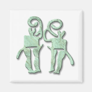 Imán Músicos de cobre