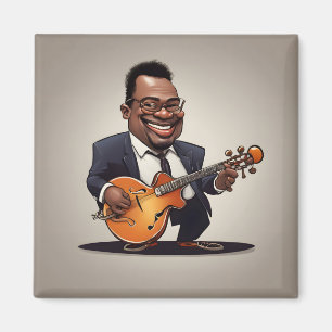 Imán músicos de jazz