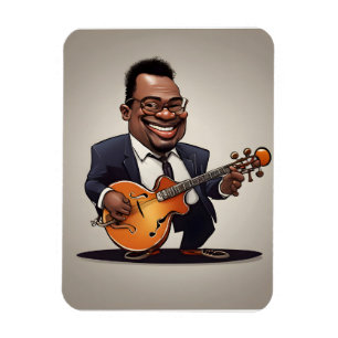 Imán músicos de jazz