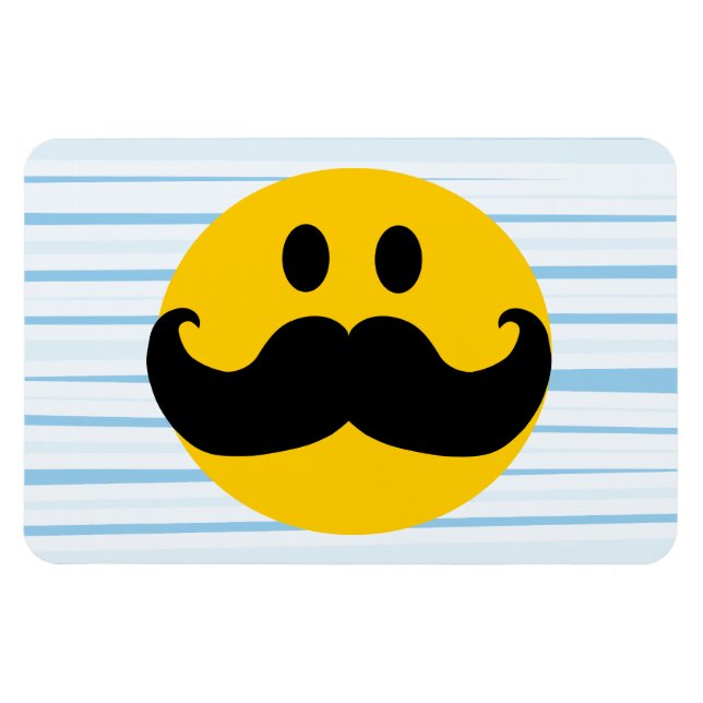 Imán Mustache (Horizontal)