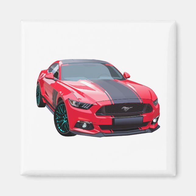 Imán Mustang (Frente)