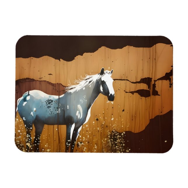 Imán Mustang (Horizontal)