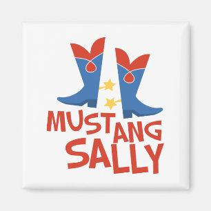 Imán Mustang Sally