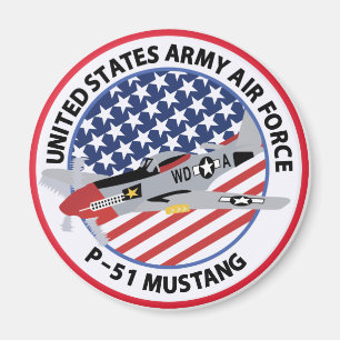 IMÁN MUSTANGO P-51