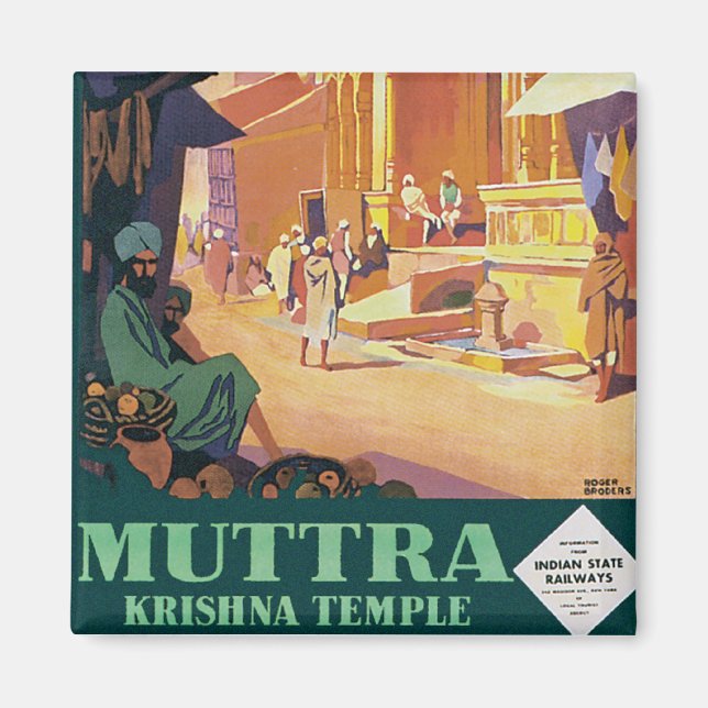 Imán Muttra ~ Krishna Temple (Frente)